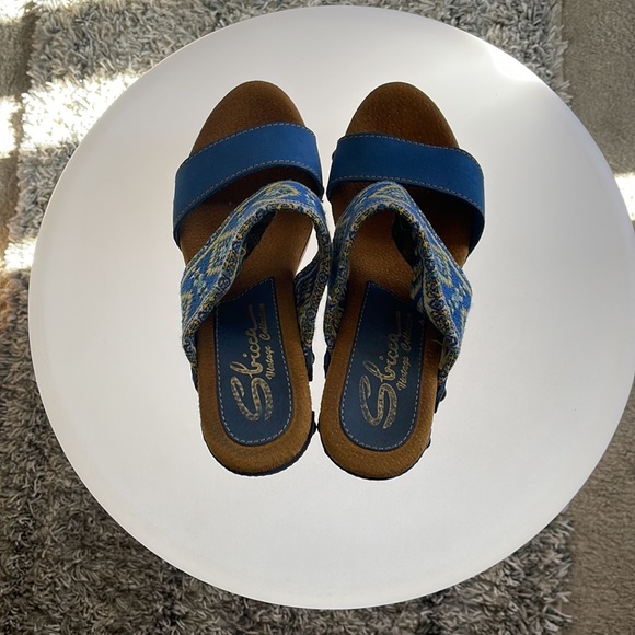 Sbicca Denim Vintage Collection Wood Heels - Picture 4 of 10